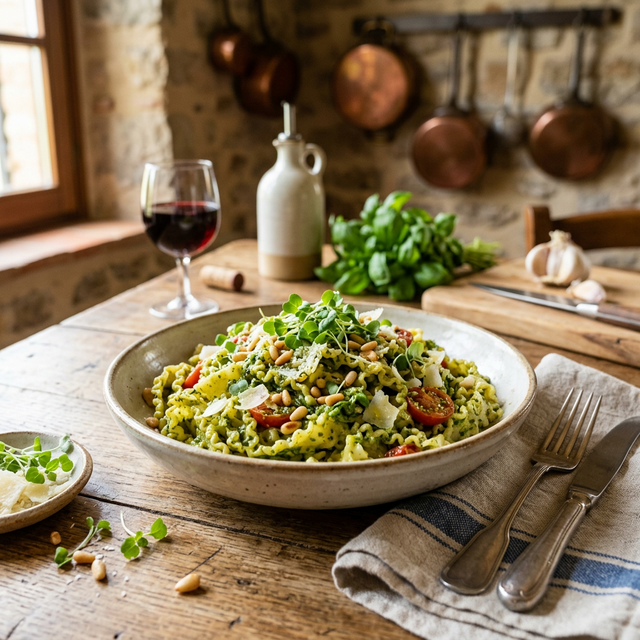 Pesto Cremoso de Albahaca Genovese